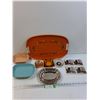 Image 1 : Lot: Ashtrays, Coasters, Platters, Melmac Bowls