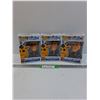Image 1 : (3) Funko POP! Harry Potter Geoffrey Edition: Ravenclaw, Griffindor, Hufflepuff