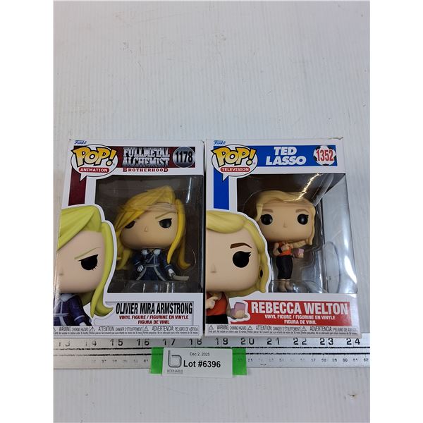 (2) Funko POP!: Oliver Mira Armstrong & Rebecca Welton