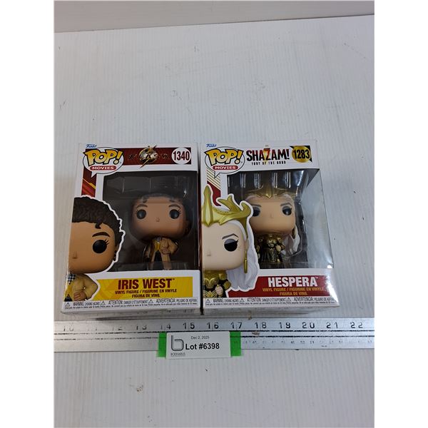 (2) Funko POP!: Iris West & Hespera