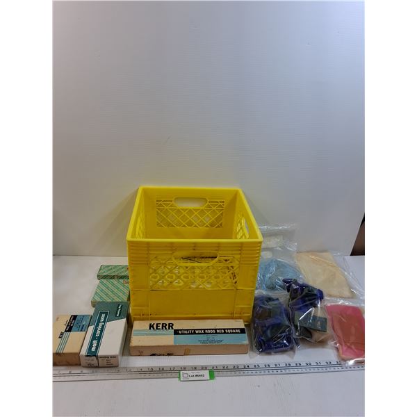 Lot of Crafters Wax and Milkcrate-Preferred Pickup