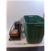 Image 1 : * Storage Tote & Dayton Split Phase AC Motor - As Is - CANNOT SHIP