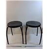 Image 1 : (2) Outdoor End Tables - 17" x 12" - CANNOT SHIP