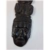 Image 3 : Wooden Carved Indonesian Wall Art - 16.5" Long