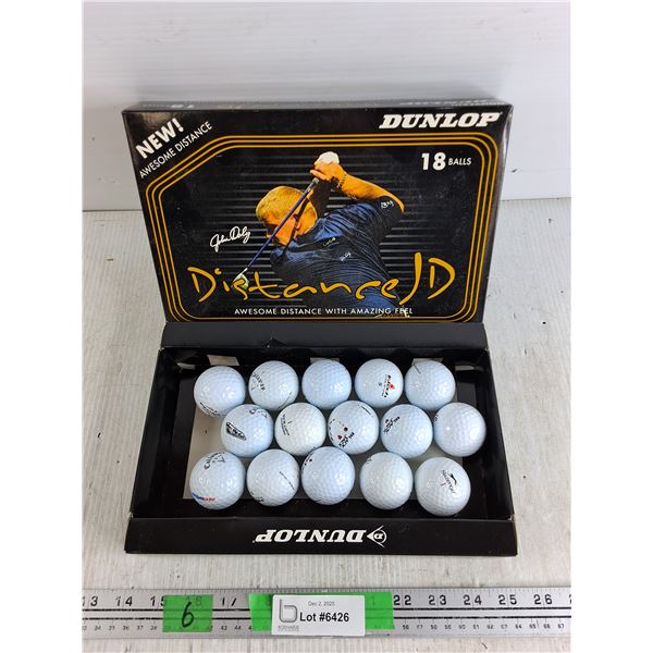 (15)  Dunlop Golf Balls