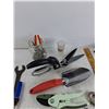 Image 2 : Pruning Shears, Chisels, Wooden Ruler, Steel Drill Bits, Bottle Opener, Misc