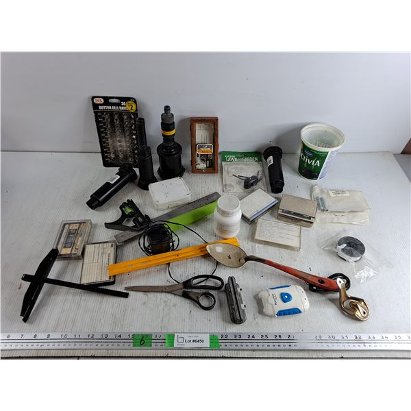 Assorted Tools & Household Items