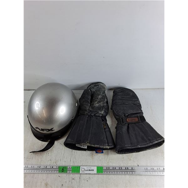 AFX Motorcycle Helmet - Size L,  Kodiak Insulated Mittens