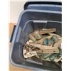 Image 3 : *Glass Insulators, Plastic Storage Tote with Lid 21" x 15" x 16", Misc, Cannot Ship