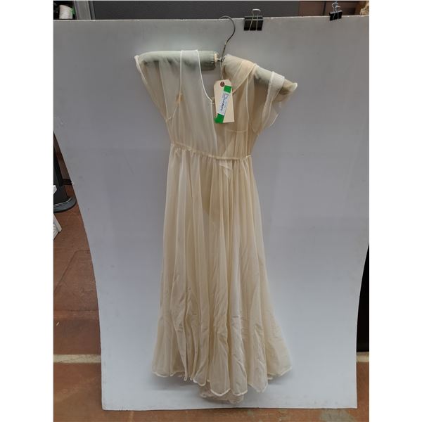 *Vintage 1977 Nylon Dress - Size S