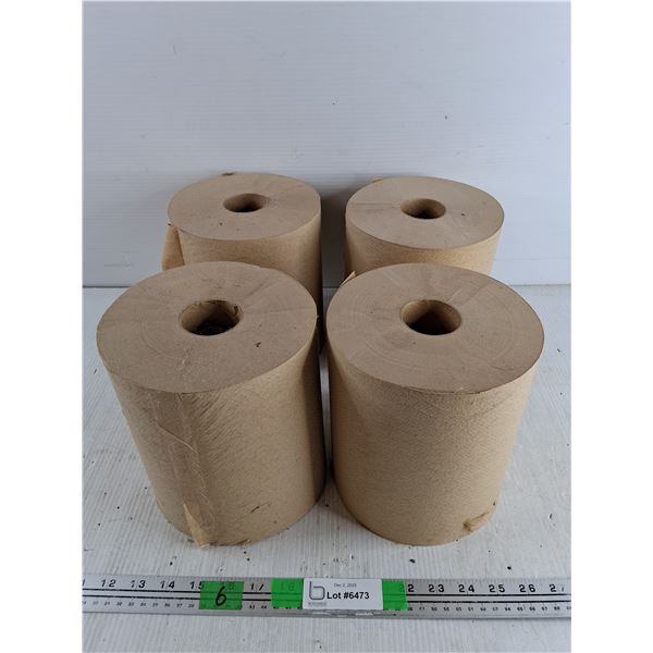 (4)  Paper Towel Rolls