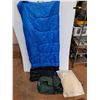 Image 1 : Pillow & Sleeping Bag 71" x 27"