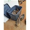 Image 4 : Duck Decoys, Plastic Storage Tote with Lid 21" x 15" x 16", Cannot Ship