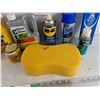 Image 5 : Raid Window Fly Trap, Heavy Duty Oven Cleaner, Large Sponge, WD40, 3 in 1 Silicone Lubricant, Misc