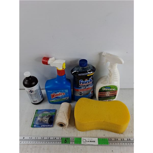 Hydrogen Peroxide, Index, Sponge, Granite & Marble Cleaner, Thread, Misc