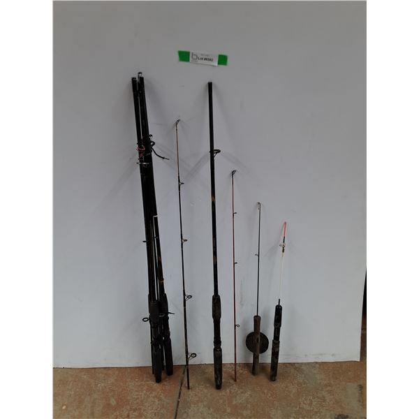 (6) Fishing Rods - As Is, Pickup Only