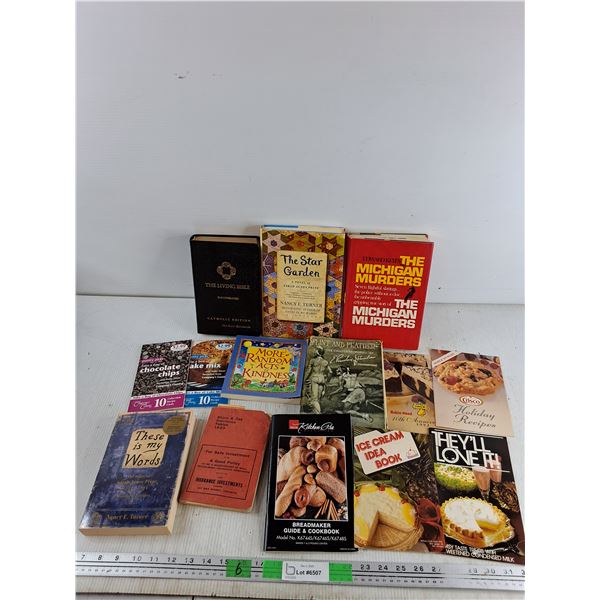 Books - The Living Bible, Nancy E Turner, Edward Keyes