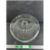 Image 3 : Footed Glass Cake Stand with Lid