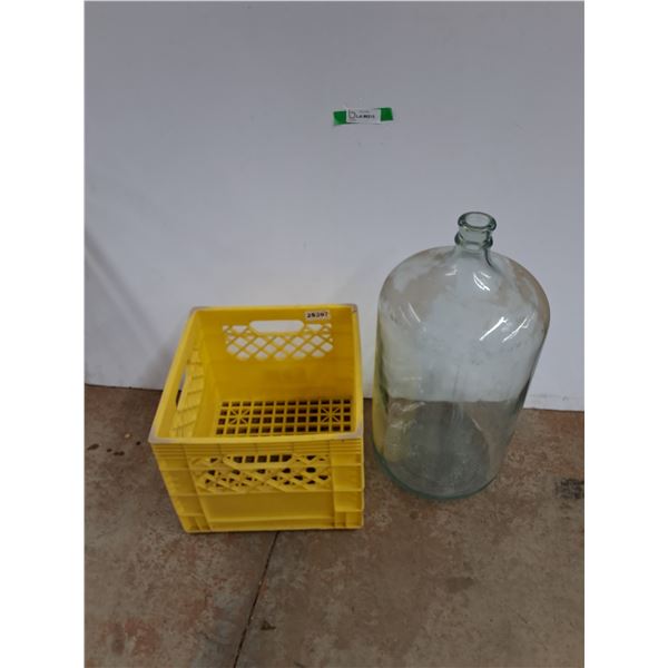 *Carboy, Milk Crate 11" x 13" x 11", Cannot Ship