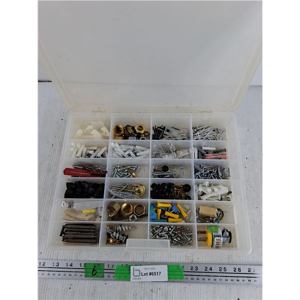 Hardware Box Organizer, Various Hardware