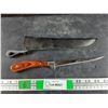 Image 1 : 6" Filleting Knife with Sheath