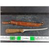 Image 1 : 7 1/2" Filleting Knife with Sheath