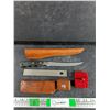 Image 1 : 7" Filleting Knife with Sheath, Knife Sharpeners