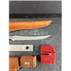 Image 3 : 7" Filleting Knife with Sheath, Knife Sharpeners
