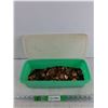 Image 1 : Canadian 1 Cent Coins, Tupperware Container with Lid 14" x 6" x 5"