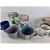 Image 3 : Kitchen Storage Jars, Ceramic Mugs, Glass Bowl, Small Vase