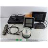 Image 1 : HD Dual Tuner DVR, Radio Alarm Clock, CDs Cases, Maxell CD-Rs, Misc - Powers On, As Is