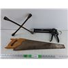 Image 1 : Lug Wrench, Task Caulking Gun, 22" Handsaw