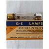 Image 2 : Vintage Skimilk Cheese Box & G-E Projection Bulb