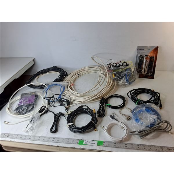 Coaxial, Home Phone & Charging Cables, Misc.
