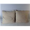 Image 2 : (2) Textured Throw Pillows Up to 15"