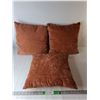 Image 1 : (3) Pier 1 Imports Velvet Throw Pillows