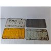 Image 2 : (4) Vintage Saskatchewan License Plates- 1958 to 1974