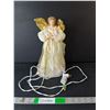 Image 1 : Lightup Angel Treetopper- Working 12"