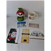 Image 2 : Christmas Lot- Cards, Mug, Ty Stuffy, Storage Box