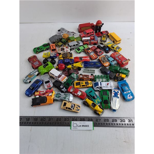 Large Quantity of Die-Cast & Plastic Toy Vehicles
