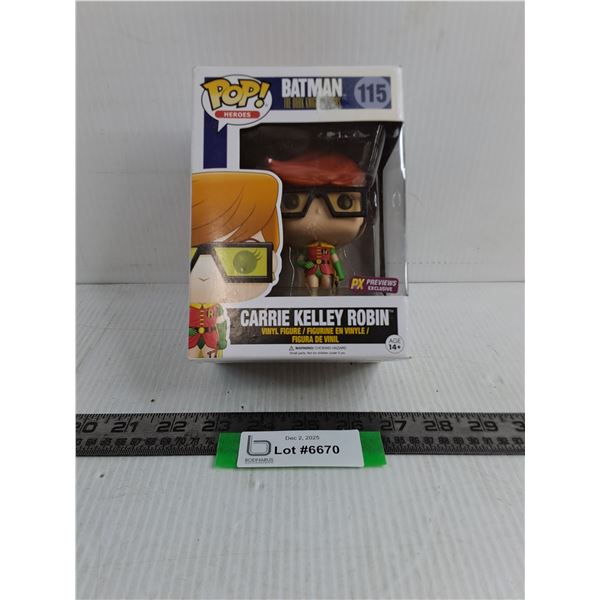 Funko Pop In Box Batman "Carrie Kelley Brown" Figure