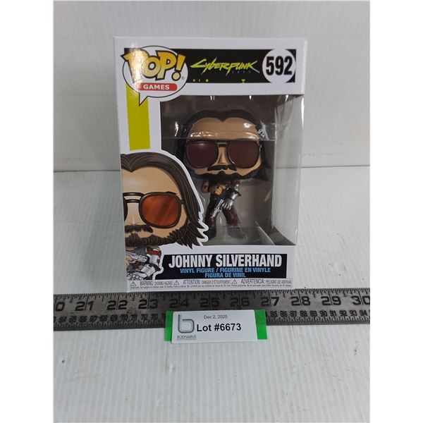Funko Pop In Box Cyberpunk "Johnny Silverhand" Figure