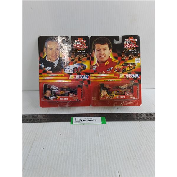 (2) NIB Racing Champions Die-Cast Nascar Stock Cars
