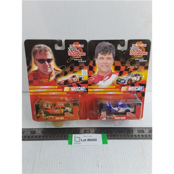 (2) NIB Racing Champions Die-Cast Nascar Stock Cars