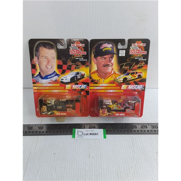 (2) NIB Racing Champions Die-Cast Nascar Stock Cars