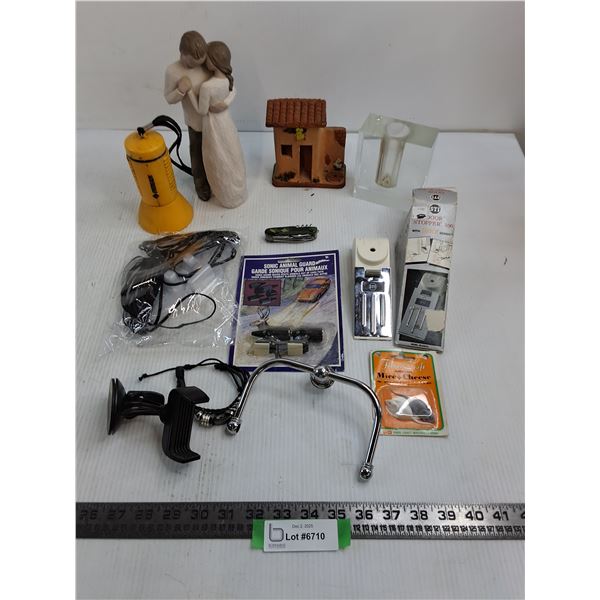 Table Decor, Flashlight, Door Stop, Hanger, Mount, Jack Knife, Sonic Whistle, Misc.
