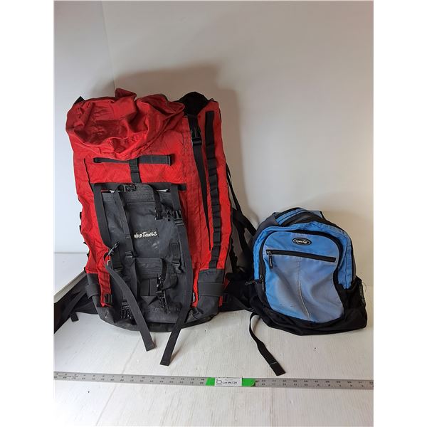 Wild Things Hiking Backpack 27" & Sports Plus Backpack