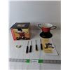 Image 1 : Seven Piece Chocolate Fondue Set