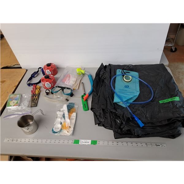 Outbound Water Bladder, Tent Ground Mat, Isopro Fuel Blend, Misc. Cannot Ship