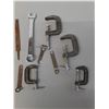 Image 2 : Metal Files, C Clamps, 15/16 Wrench, Misc.